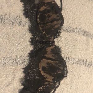 Black Lacy Lingerie Bra